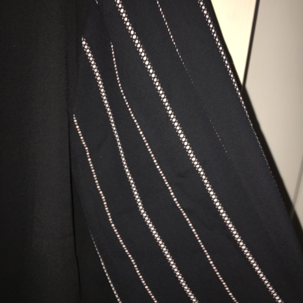 Black long sleeved blouse